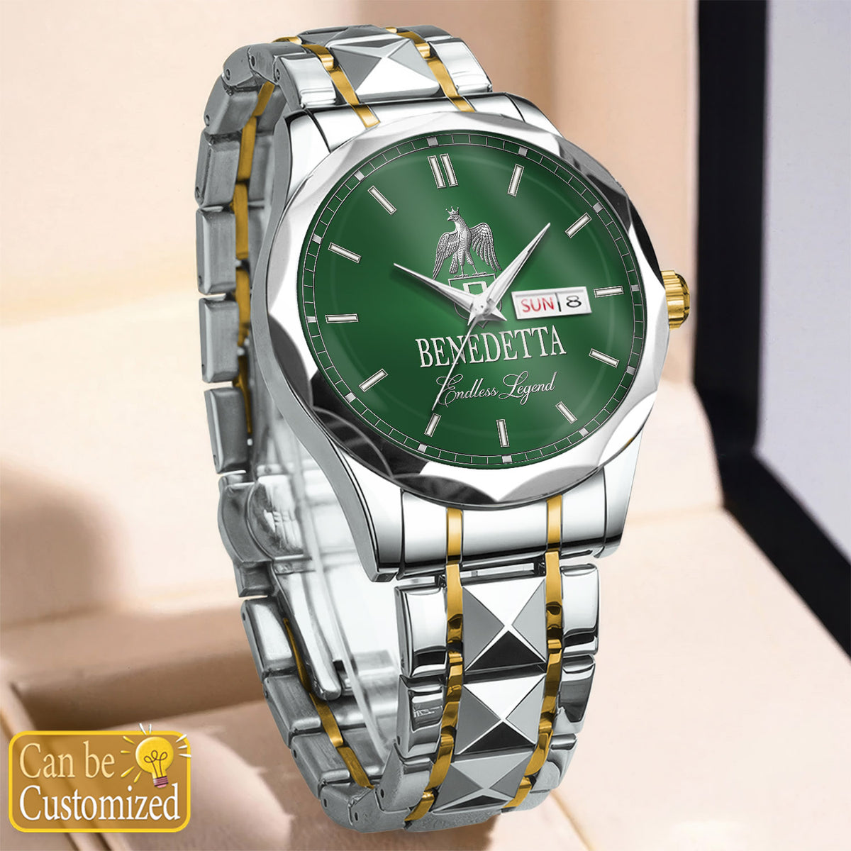 BENEDETTA NS-05 The Men, The Myth, The legend – Custom Name & Initial Watch