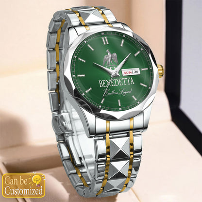 BENEDETTA NS-05 The Men, The Myth, The legend – Custom Name & Initial Watch