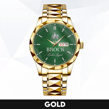 BROCK NS-05 The Men, The Myth, The legend – Custom Name & Initial Watch