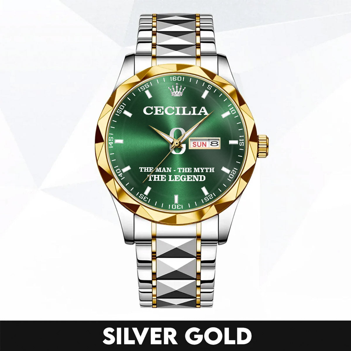 CECILIA NS-03 The Men, The Myth, The legend – Custom Name & Initial Watch
