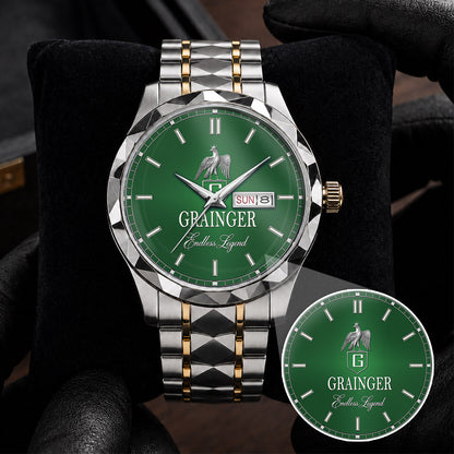 GRAINGER NS-05 The Men, The Myth, The legend – Custom Name & Initial Watch