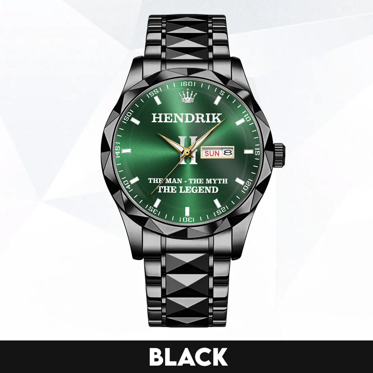 HENDRIK NS-03 The Men, The Myth, The legend – Custom Name & Initial Watch
