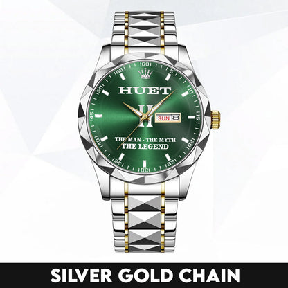HUET NS-03 The Men, The Myth, The legend – Custom Name & Initial Watch