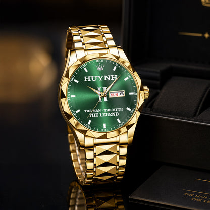 HUYNH NS-03 The Men, The Myth, The legend – Custom Name & Initial Watch