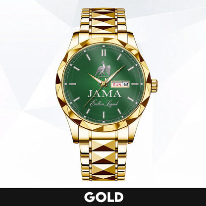 JAMA NS-05 The Men, The Myth, The legend – Custom Name & Initial Watch