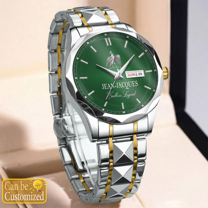 JEAN-JACQUES NS-05 The Men, The Myth, The legend – Custom Name & Initial Watch