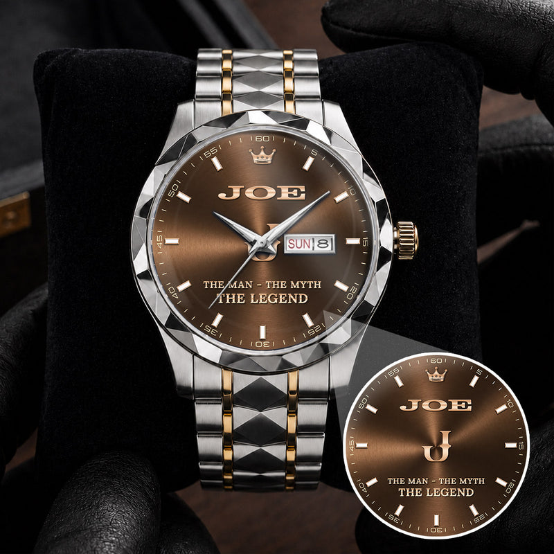 JOE NS-04 The Men, The Myth, The legend – Custom Name & Initial Watch