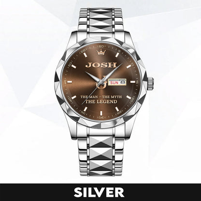JOSH NS-04 The Men, The Myth, The legend – Custom Name & Initial Watch
