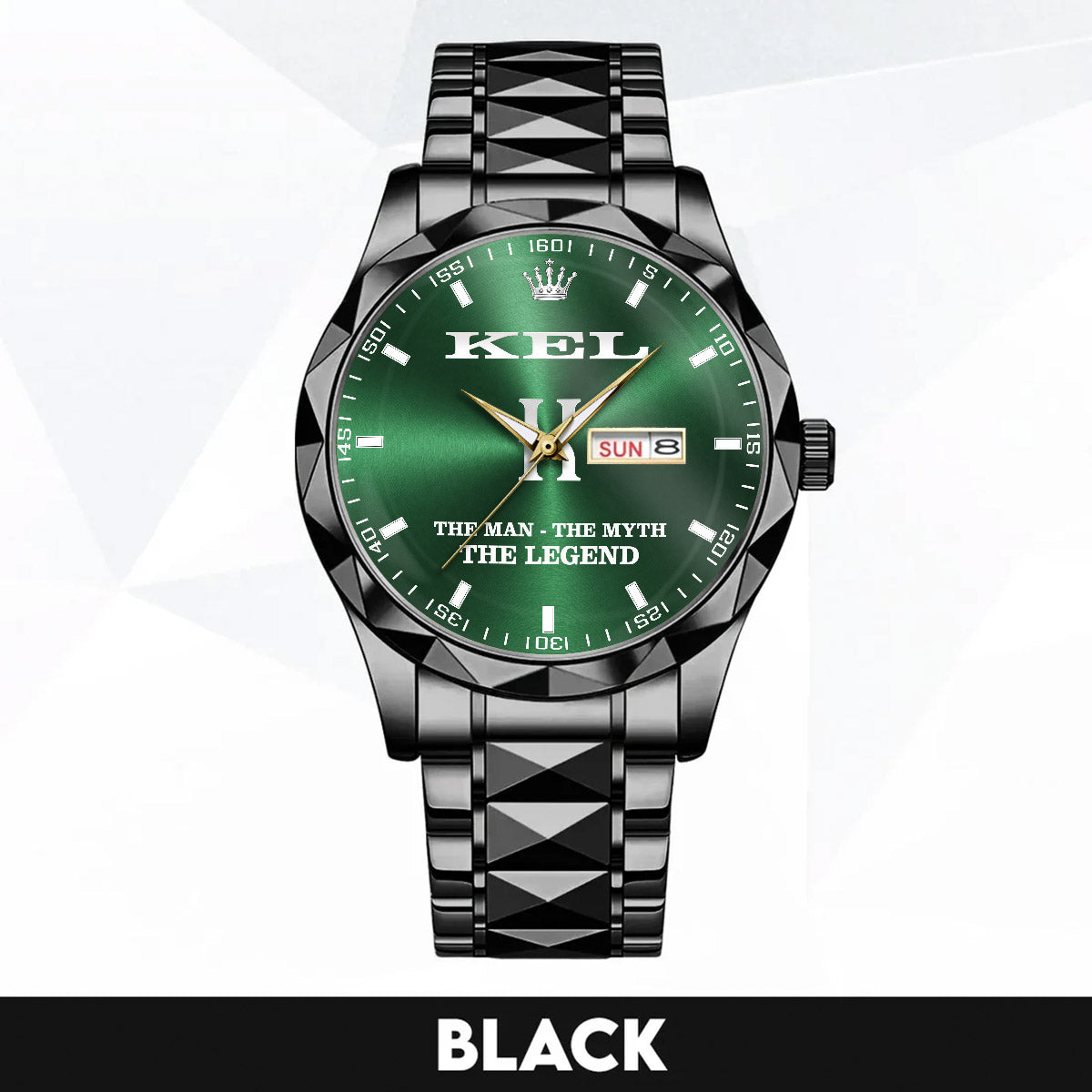KEL NS-03 The Men, The Myth, The legend – Custom Name & Initial Watch