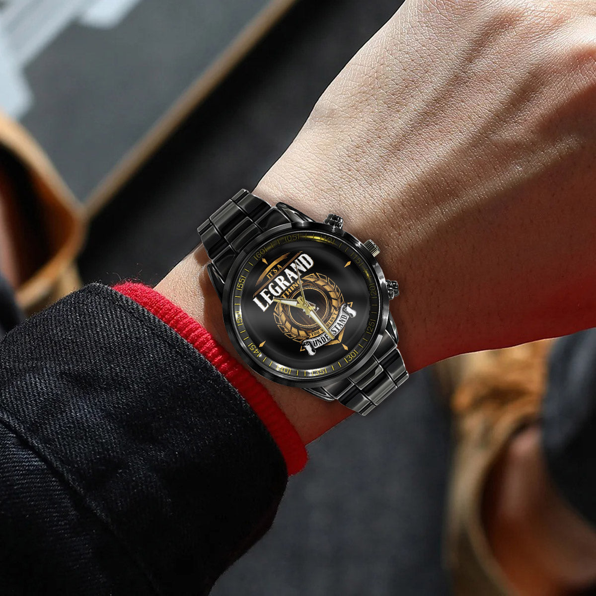 Red Sport Watch - Water Resistant