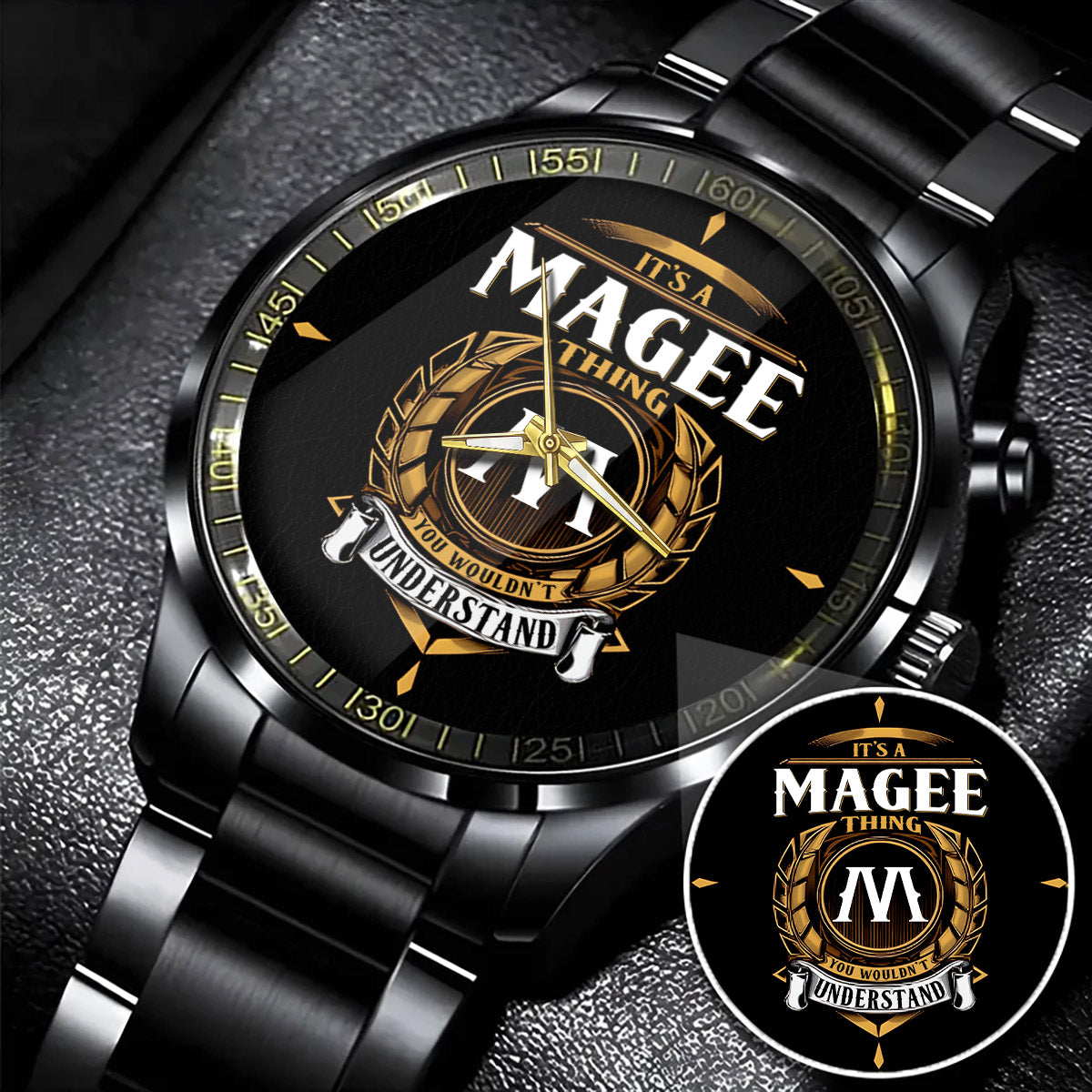 Red Sport Watch - Water Resistant