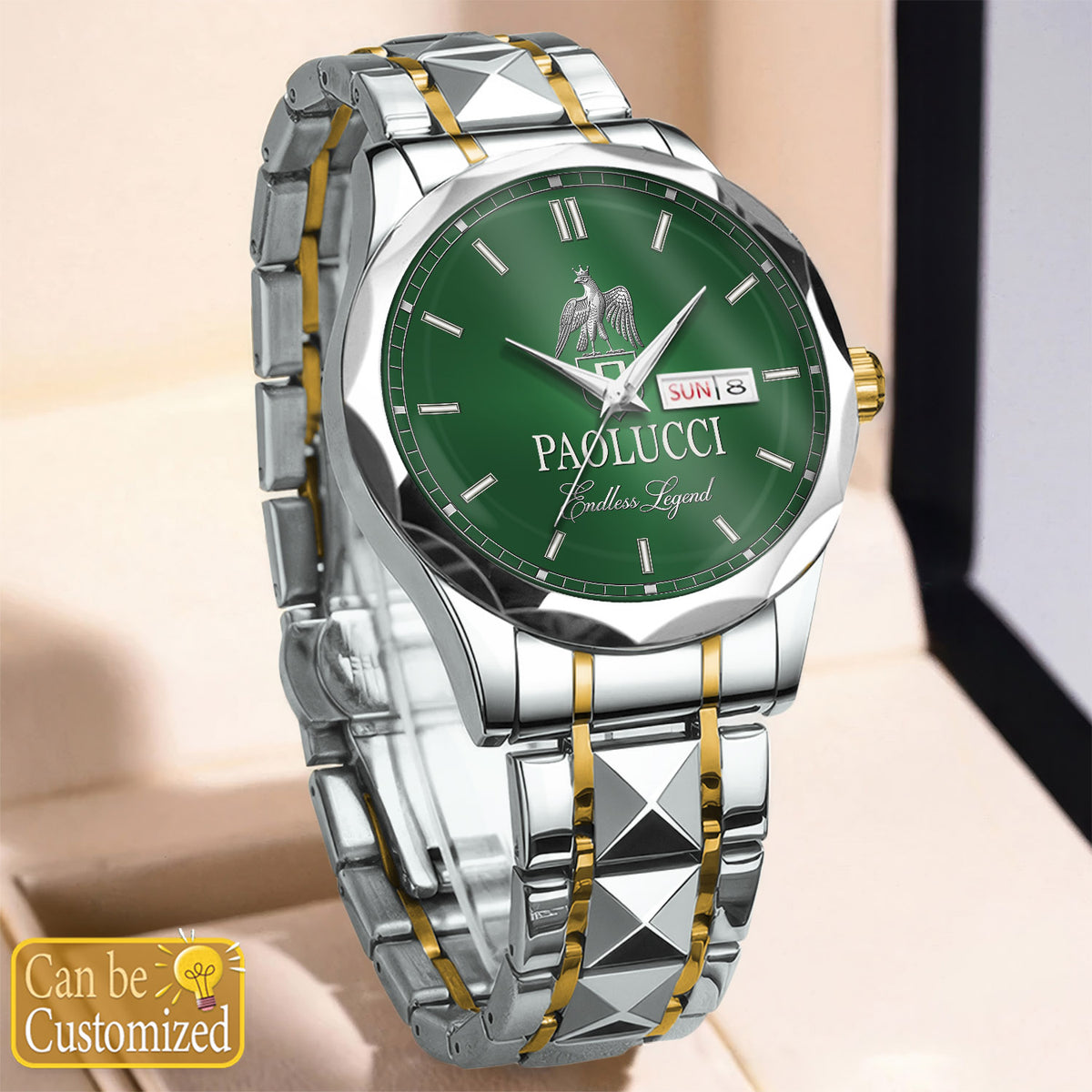 PAOLUCCI NS-05 The Men, The Myth, The legend – Custom Name & Initial Watch