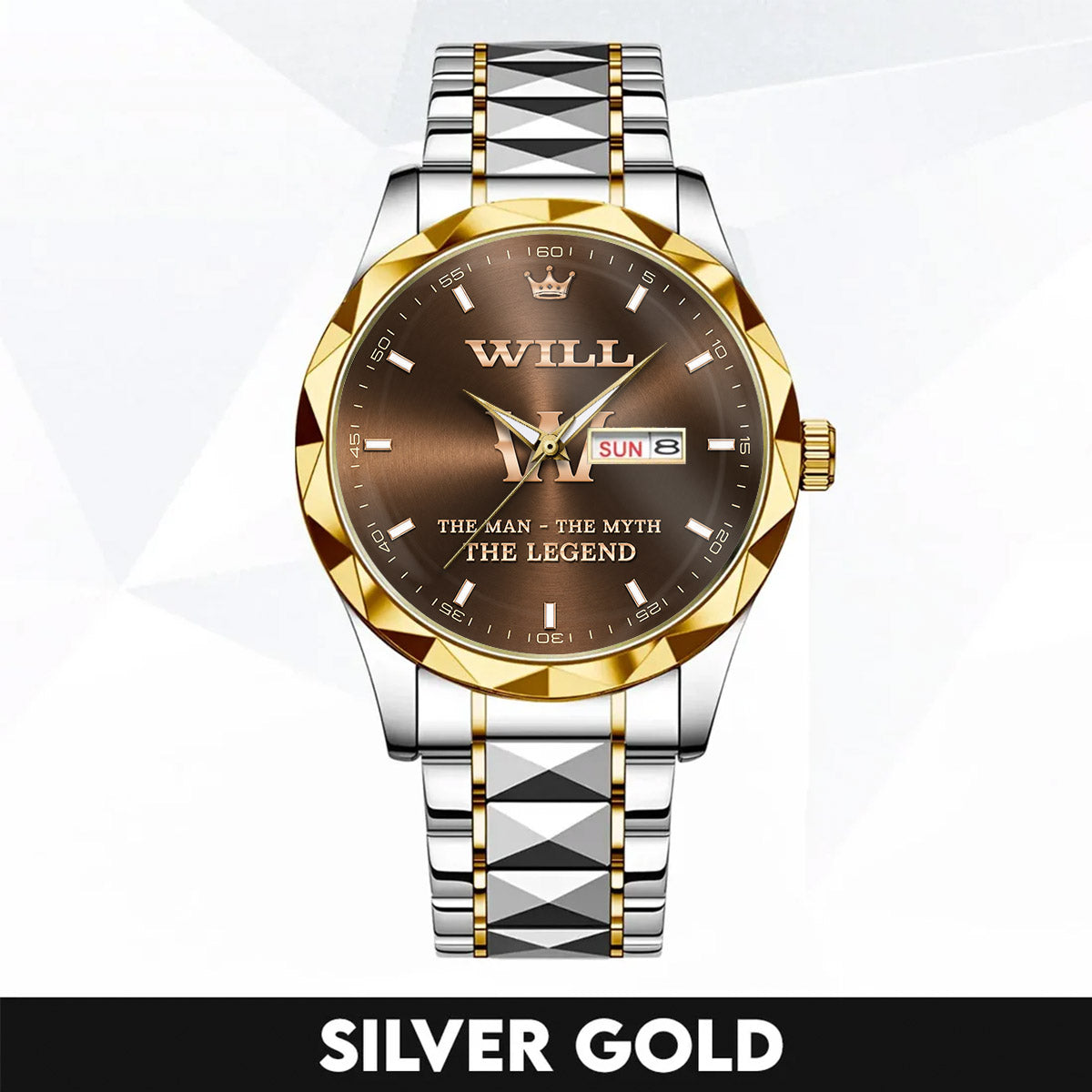 WILL NS-04 The Men, The Myth, The legend – Custom Name & Initial Watch