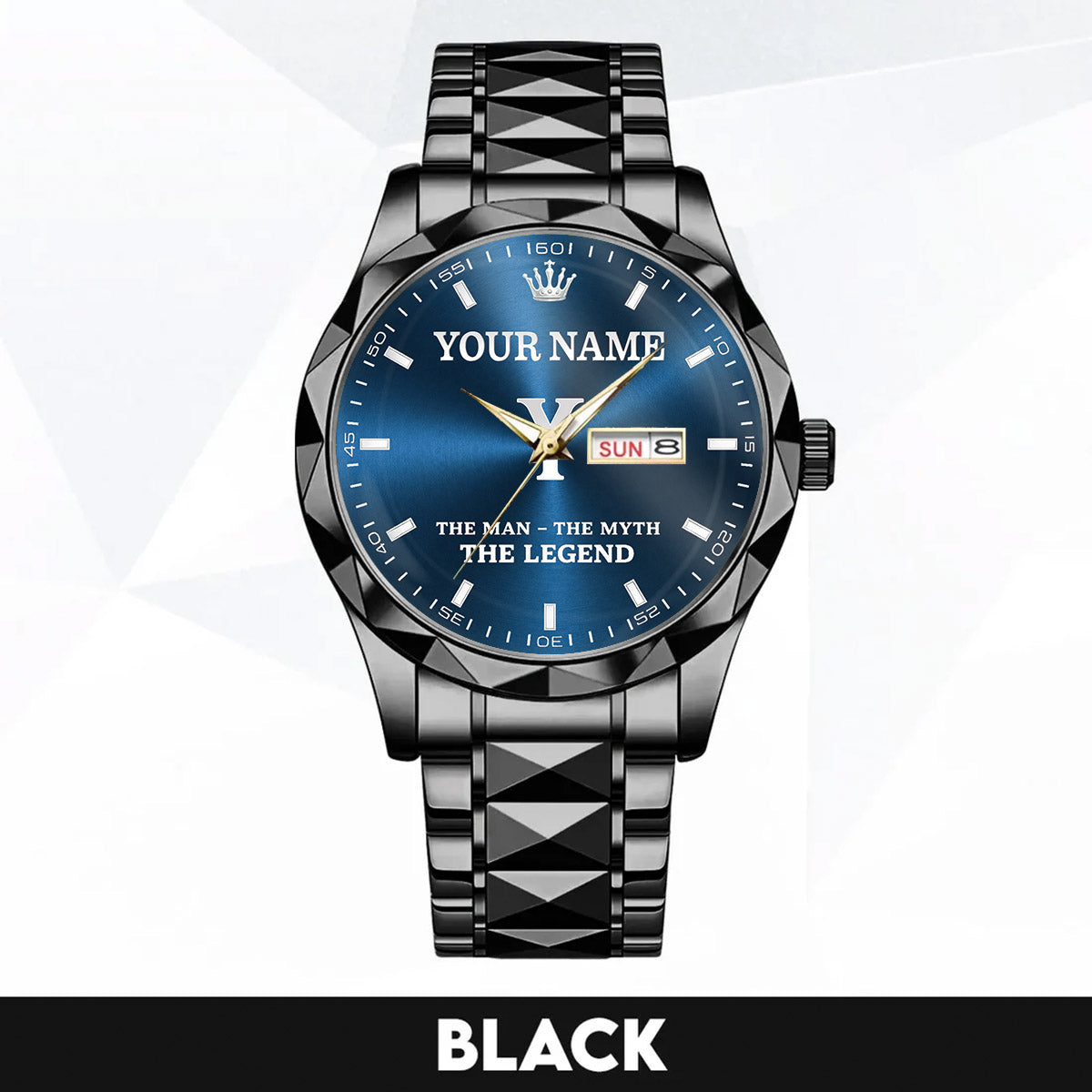 Namecollab K02 Custom Engraved & Personalized Watches for Men