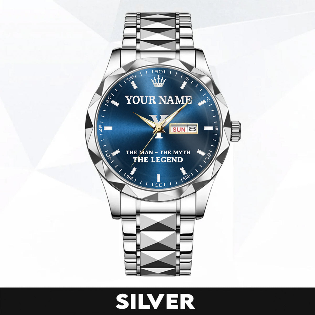 Namecollab K02 Custom Engraved & Personalized Watches for Men