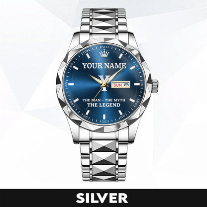 Namecollab K02 Custom Engraved & Personalized Watches for Men