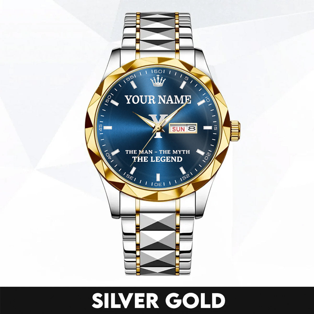 Namecollab K02 Custom Engraved & Personalized Watches for Men