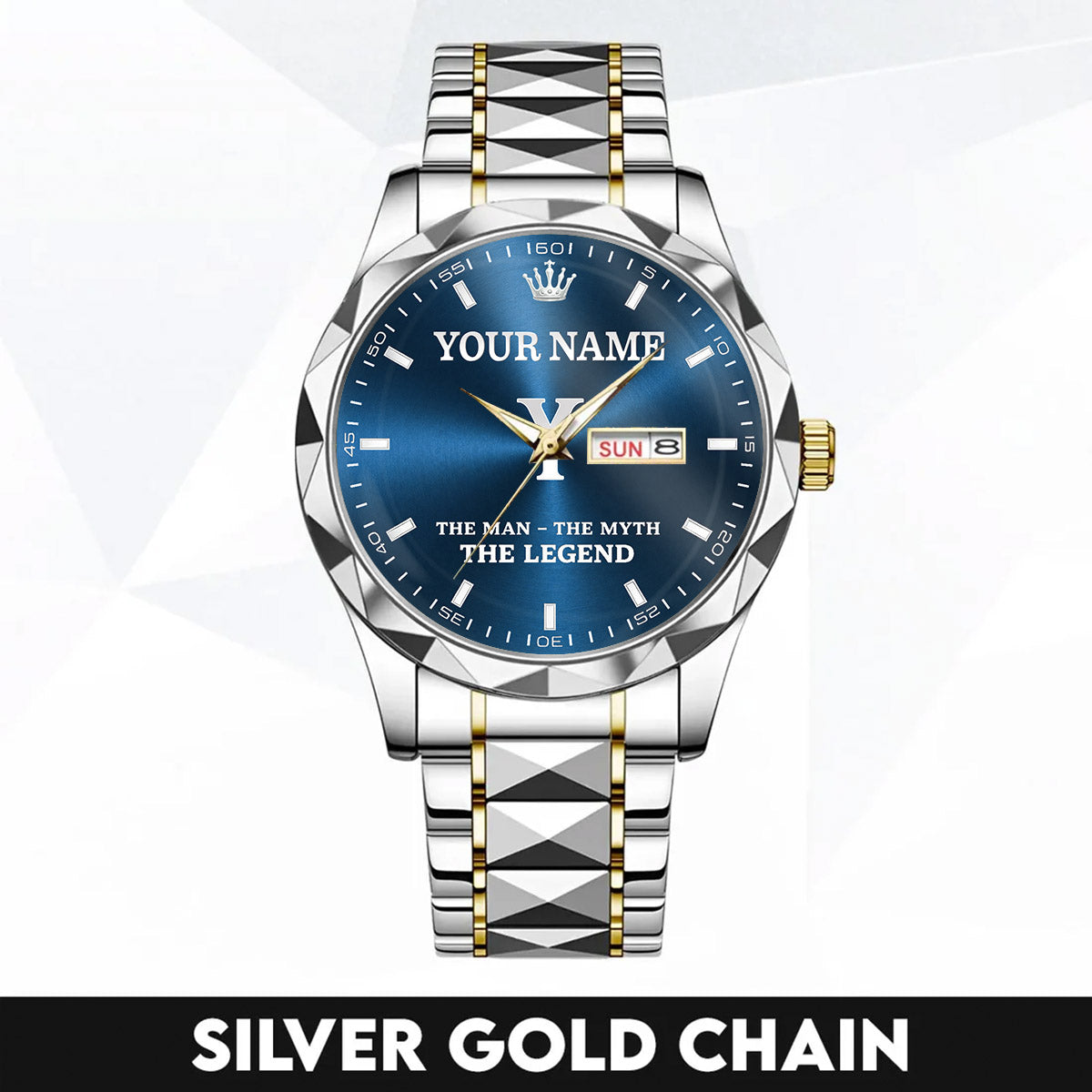 Namecollab K02 Custom Engraved & Personalized Watches for Men