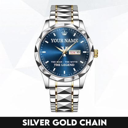 Namecollab K02 Custom Engraved & Personalized Watches for Men