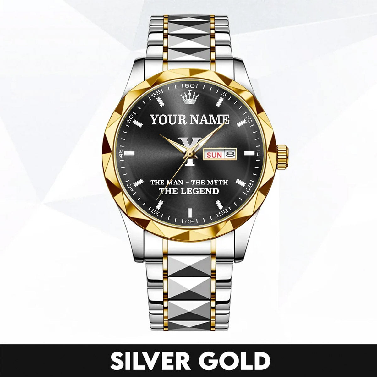 Namecollab K01 Custom Engraved & Personalized Watches for Men