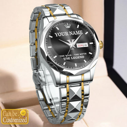 Namecollab K01 Custom Engraved & Personalized Watches for Men