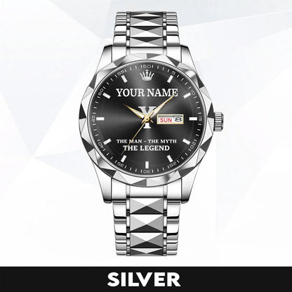 Namecollab K01 Custom Engraved & Personalized Watches for Men