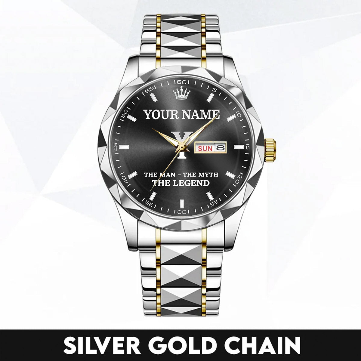 Namecollab K01 Custom Engraved & Personalized Watches for Men
