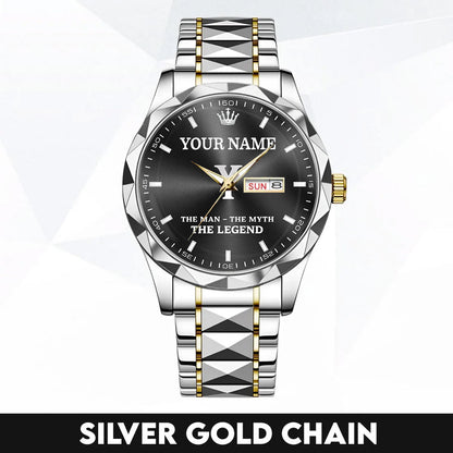 Namecollab K01 Custom Engraved & Personalized Watches for Men