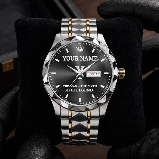 Namecollab K01 Custom Engraved & Personalized Watches for Men