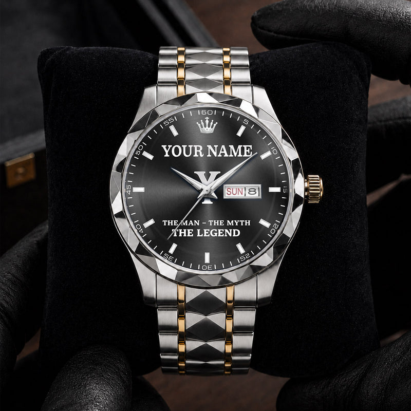 Namecollab K01 Custom Engraved & Personalized Watches for Men