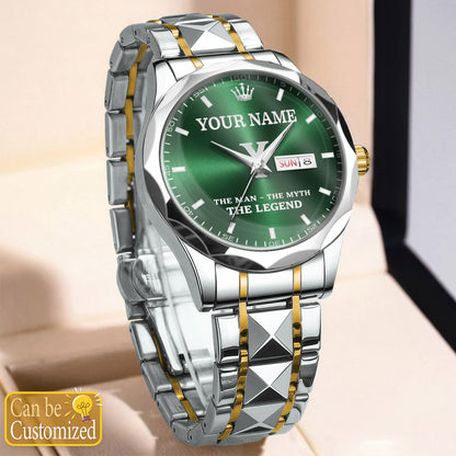 Namecollab K06 Custom Engraved & Personalized Watches for Men