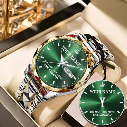 Namecollab K06 Custom Engraved & Personalized Watches for Men
