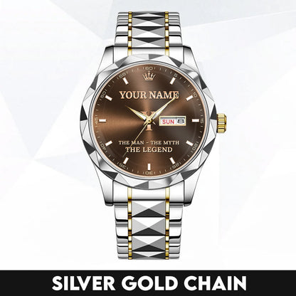 Namecollab K07 Custom Engraved & Personalized Watches for Men