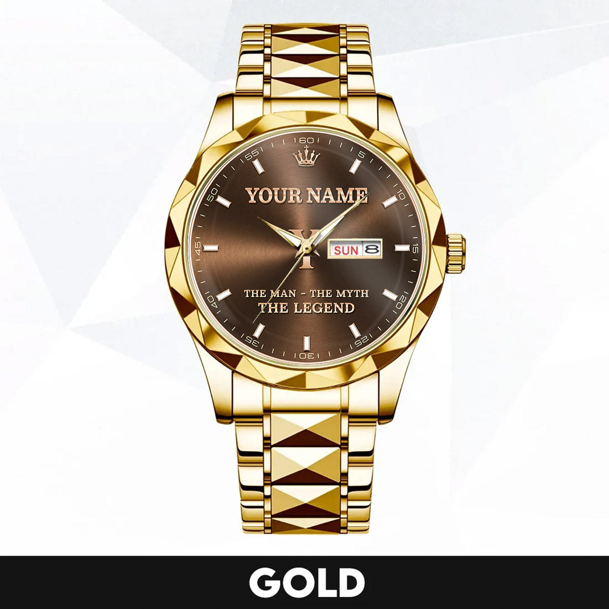 Namecollab K07 Custom Engraved & Personalized Watches for Men