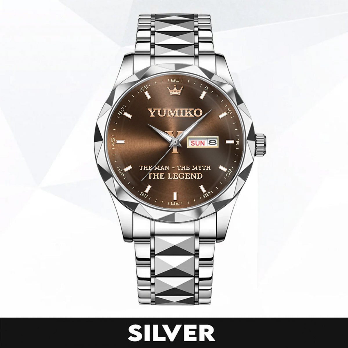 YUMIKO NS-04 The Men, The Myth, The legend – Custom Name & Initial Watch