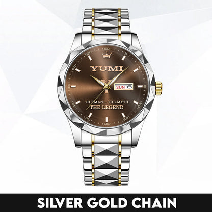 YUMI NS-04 The Men, The Myth, The legend – Custom Name & Initial Watch