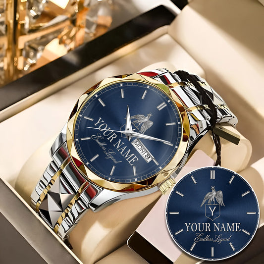 Namecollab K05 Custom Engraved & Personalized Watches for Men